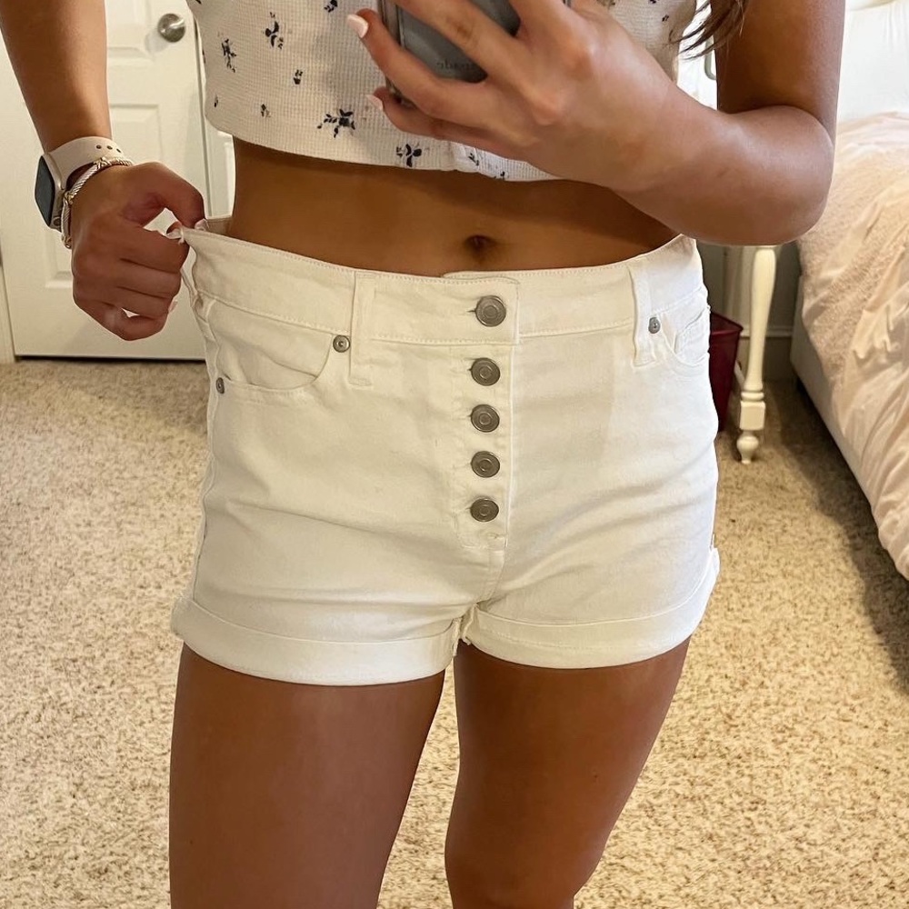 White Altar'd State Shorts